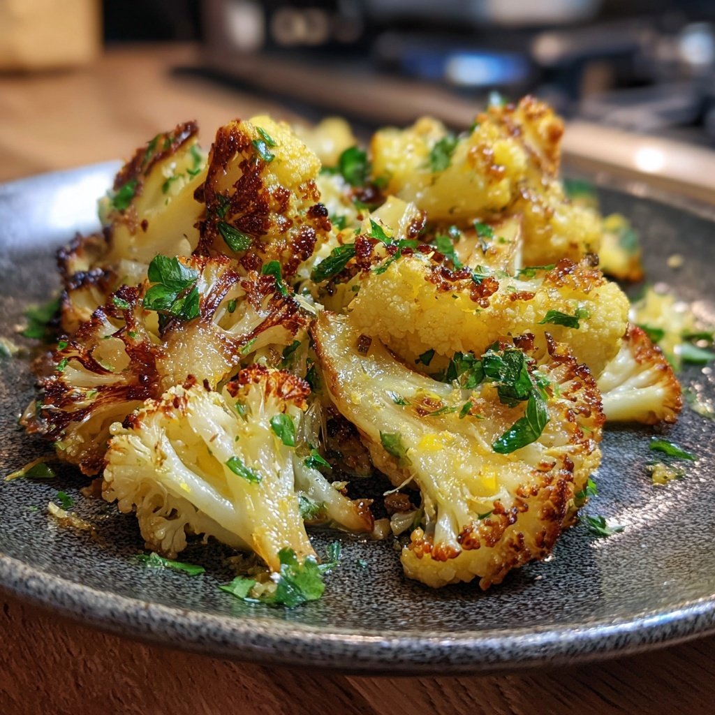 Blumenkohl mit Zitronenöl