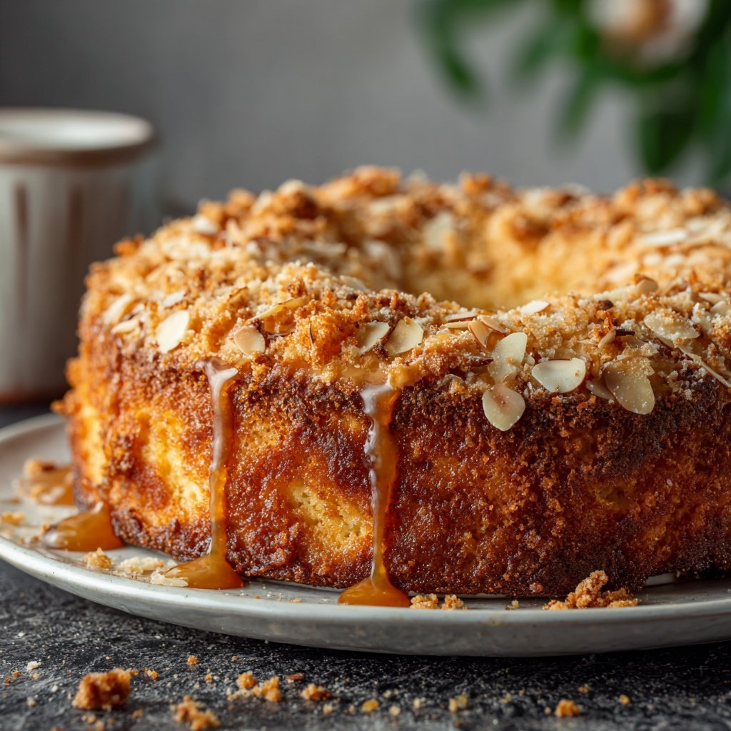 Karottenkuchen Mit Honig Und Mandeln
