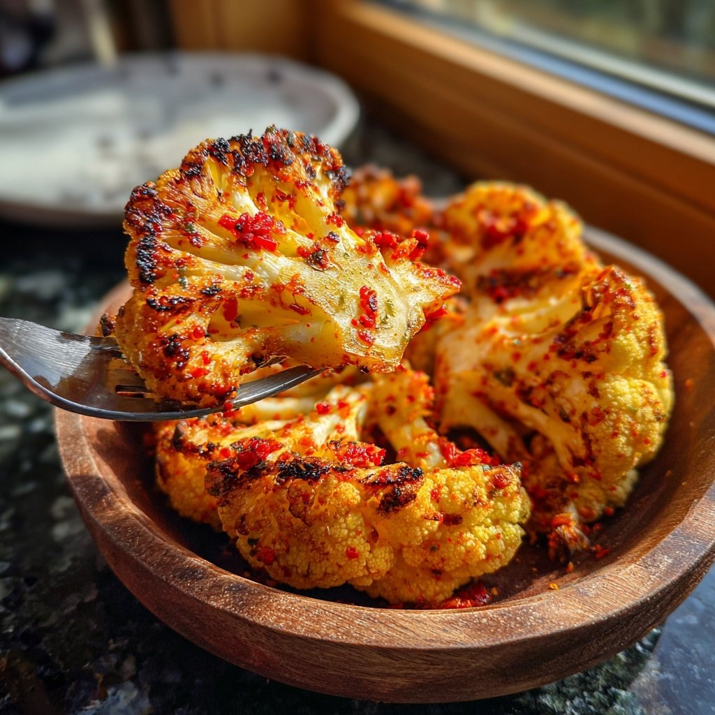 Blumenkohl mit Paprikapulver