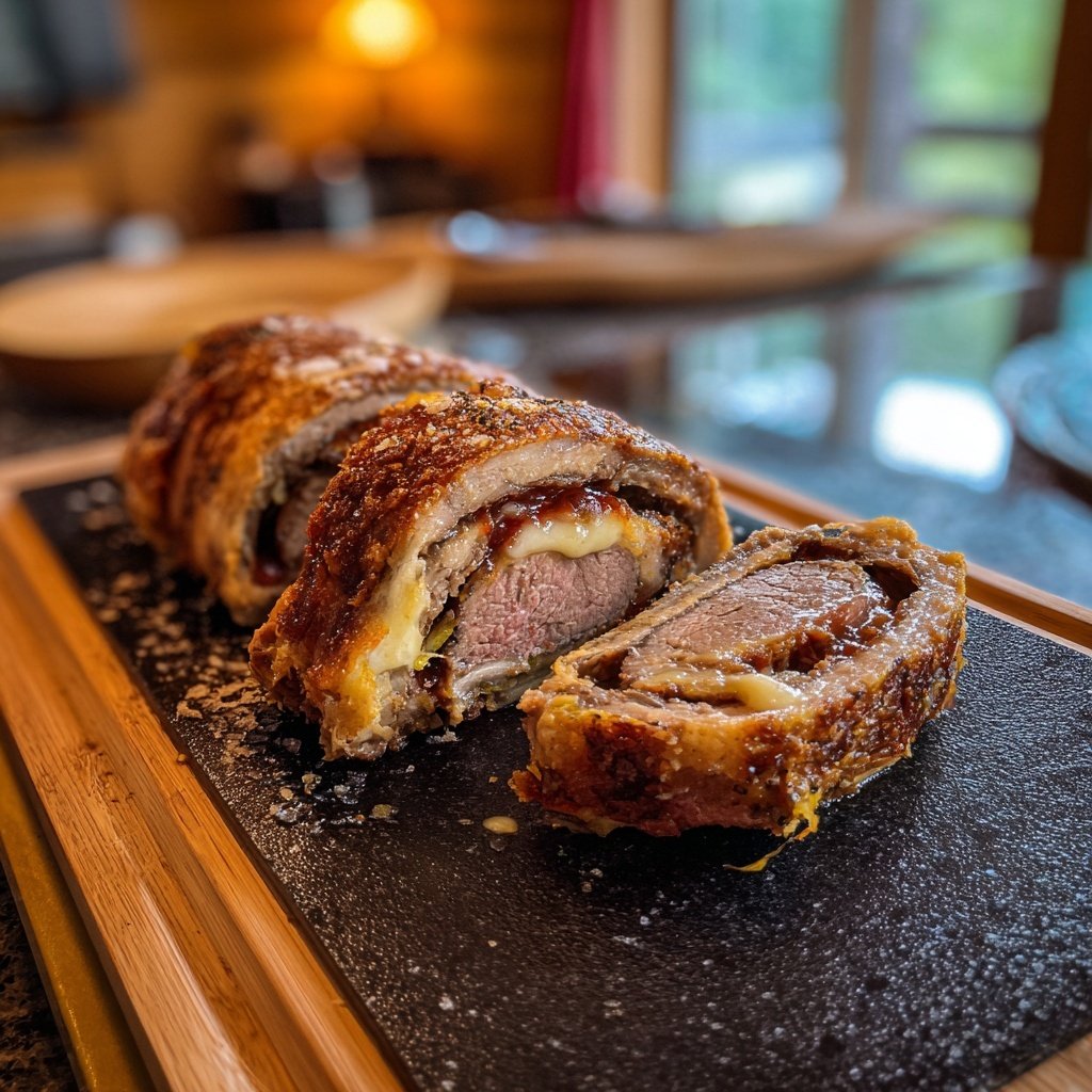 Rouladen-Schichtbraten