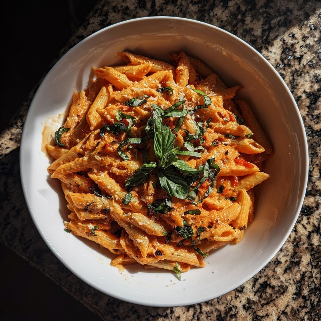 Creamy Tomato Basil Penne