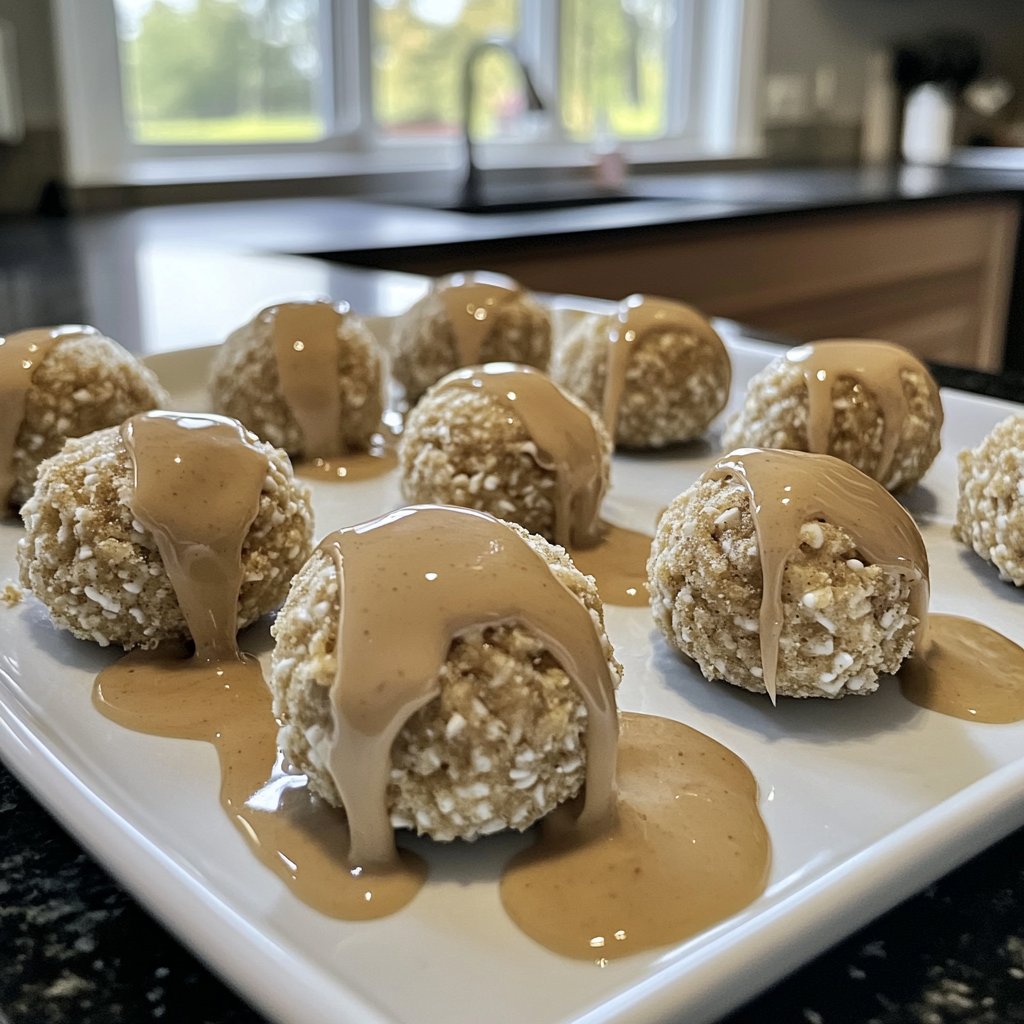 Protein Bällchen mit Vanille