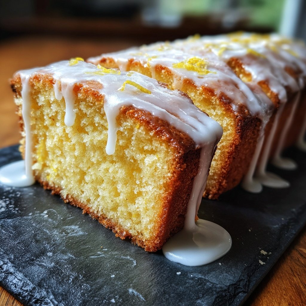 Zitronenkuchen saftig vom Blech